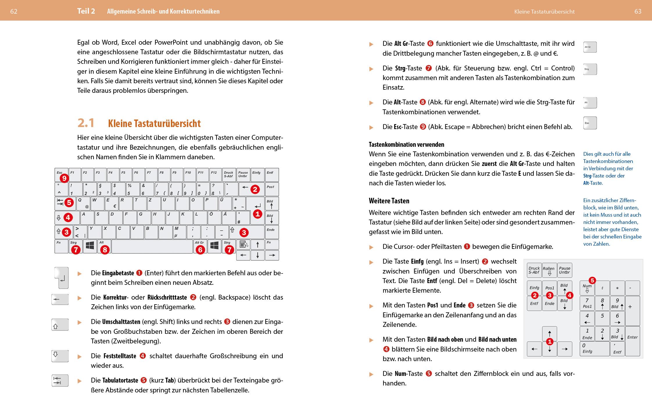 Beispielinhalt (Bild) Microsoft Office für Senioren - Word, Excel und PowerPoint