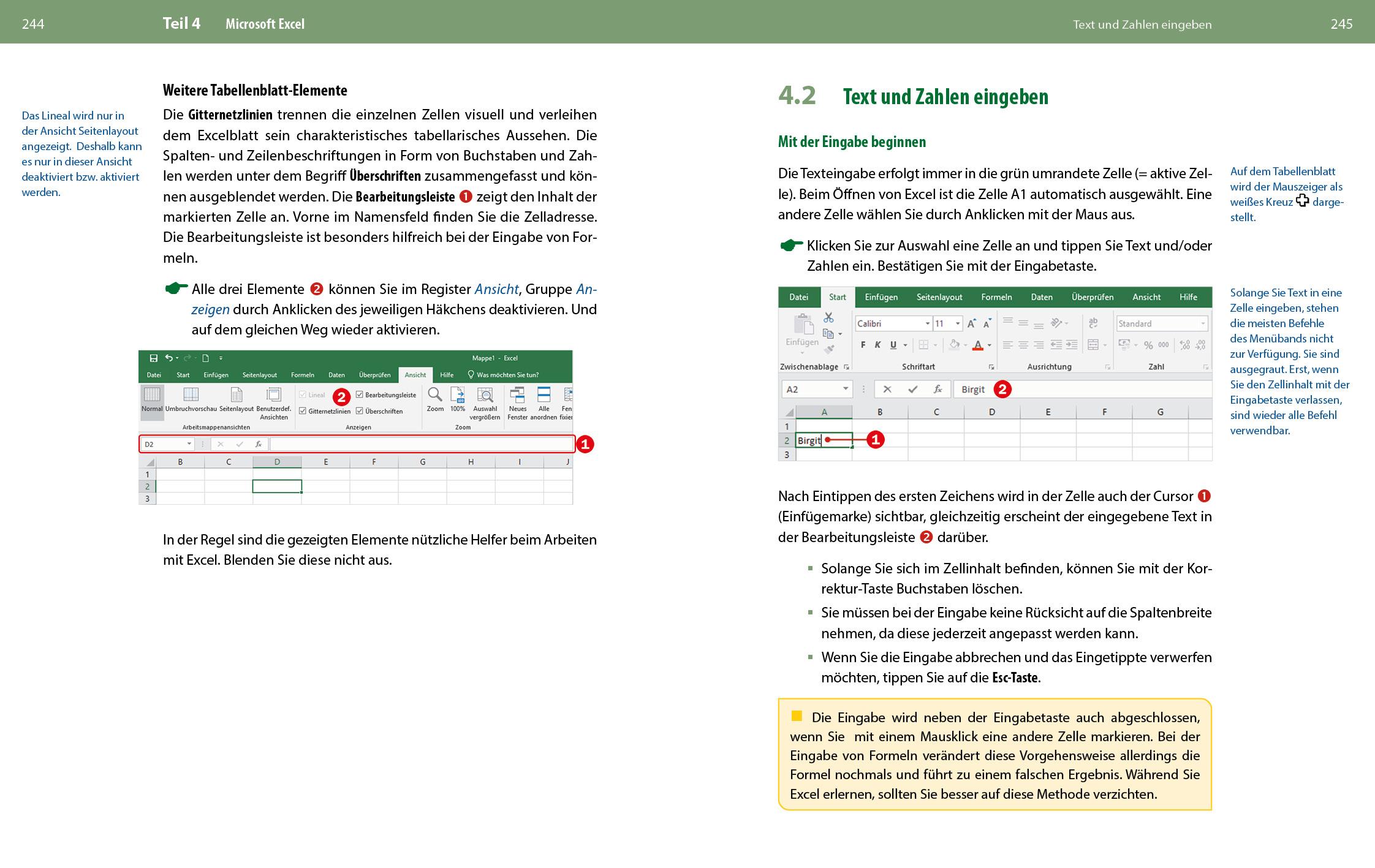 Beispielinhalt (Bild) Microsoft Office für Senioren - Word, Excel und PowerPoint