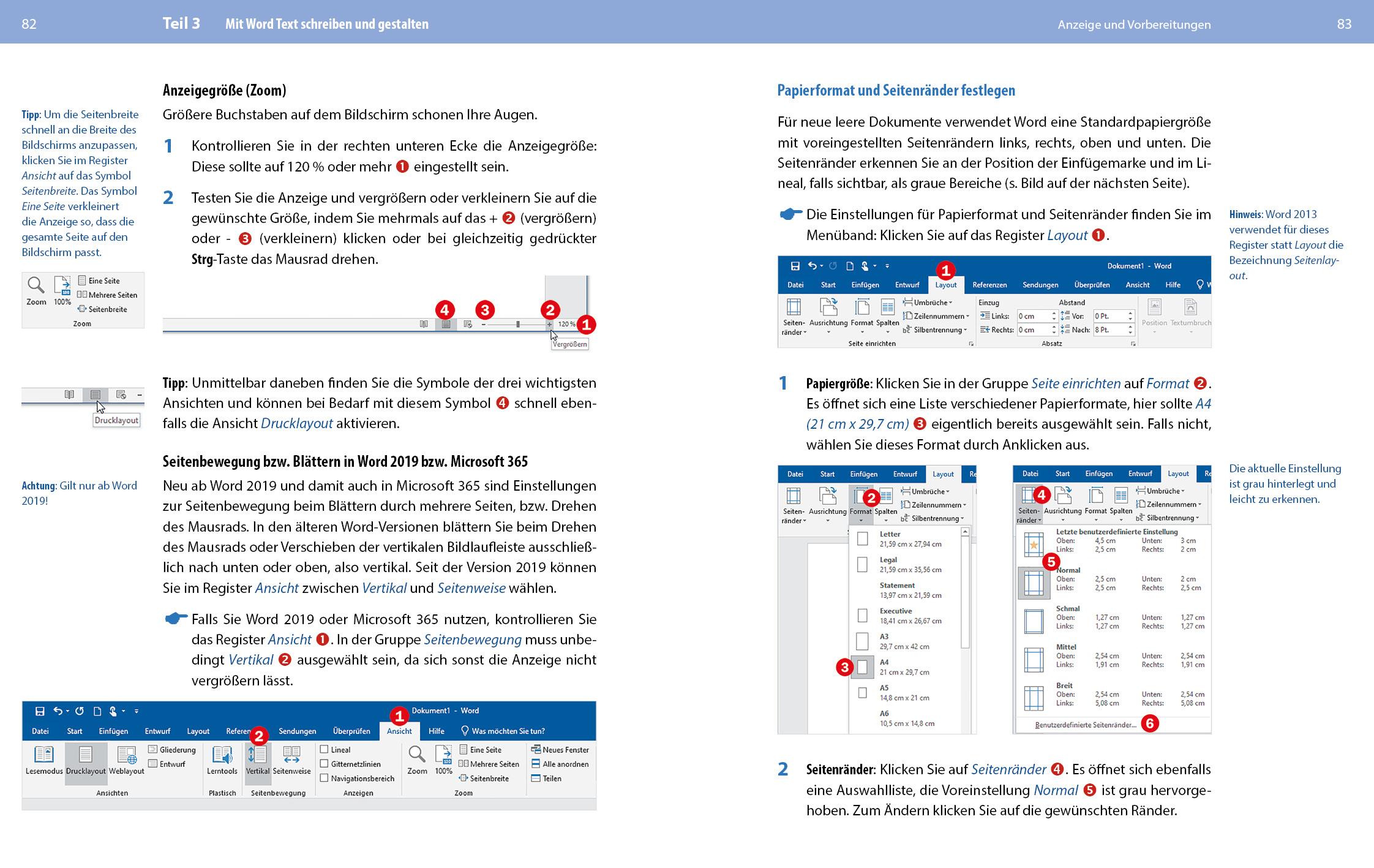 Beispielinhalt (Bild) Microsoft Office für Senioren - Word, Excel und PowerPoint