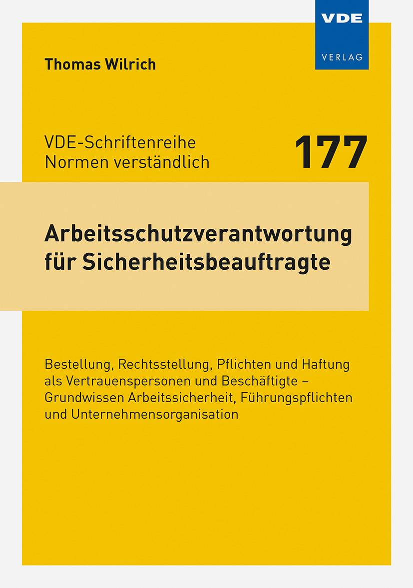 Beispielinhalt (Bild) Arbeitsschutzverantwortung für Sicherheitsbeauftragte