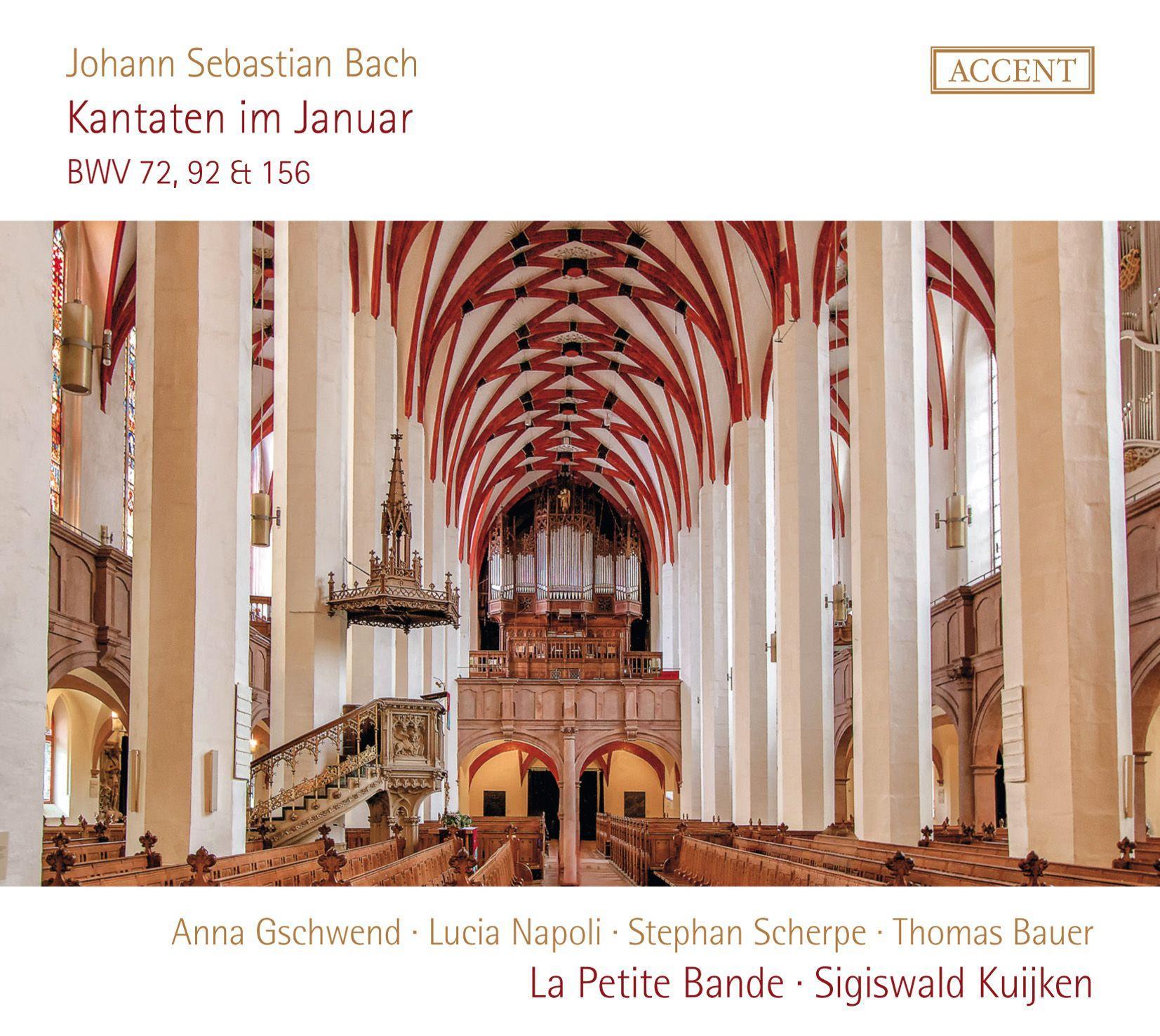 Vorderes Coverbild Kantaten im Januar-BWV 72,92 & 156