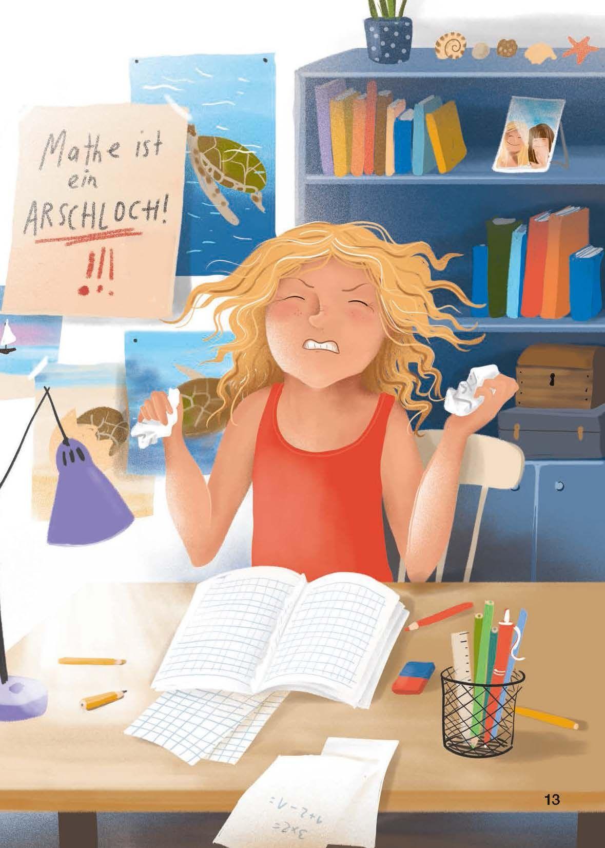 Beispielinhalt (Bild) Mea und die Meeresschildkröten