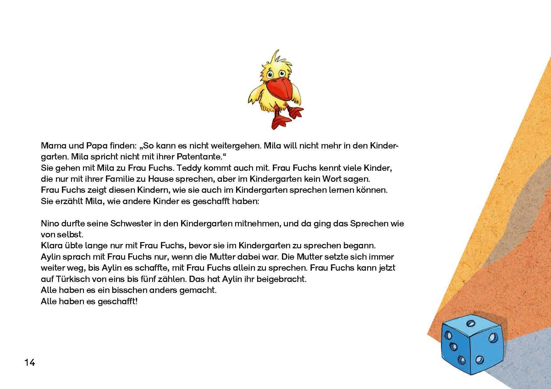 Beispielinhalt (Bild) Mila spricht!