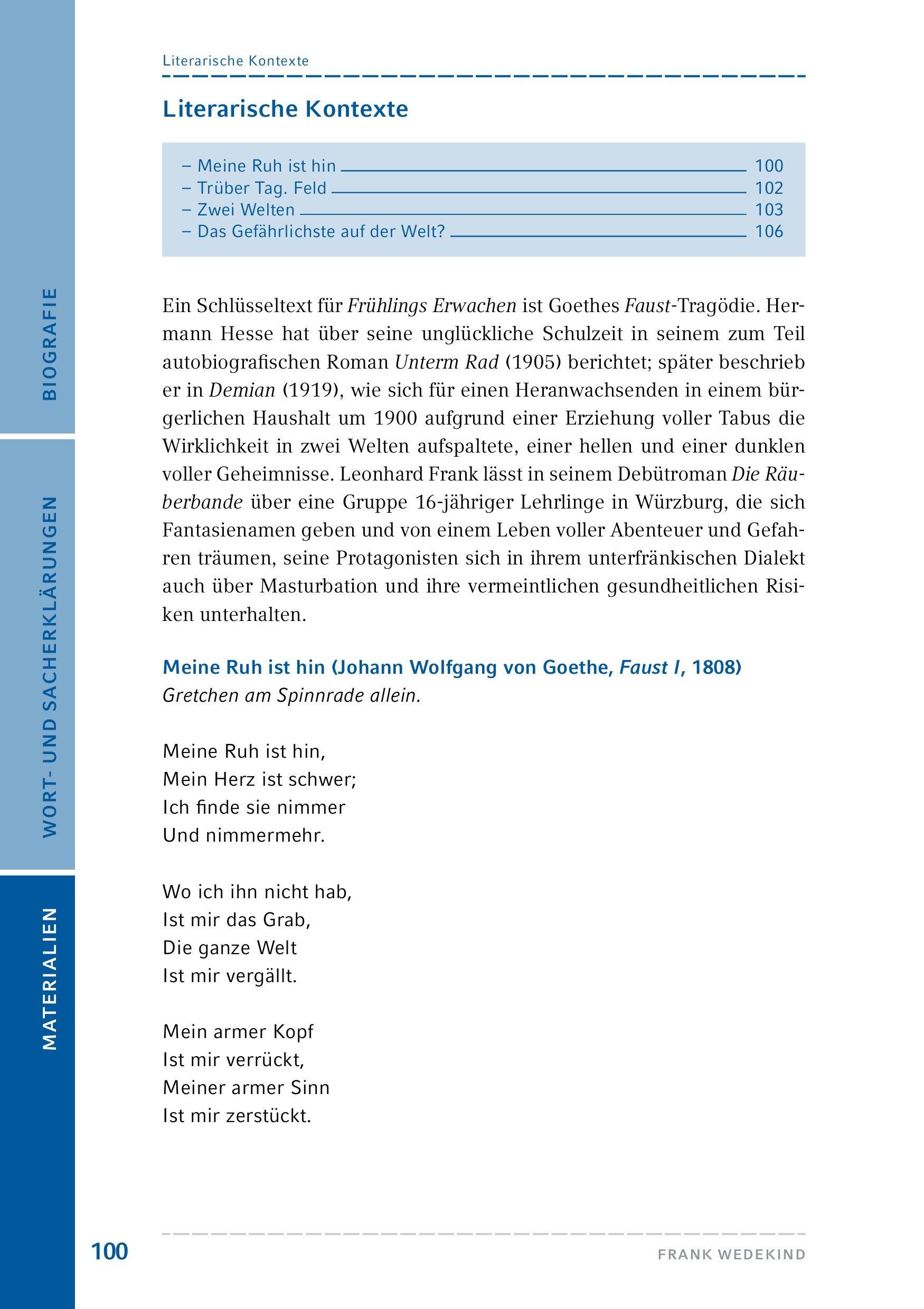 Beispielinhalt (Bild) Frühlings Erwachen.