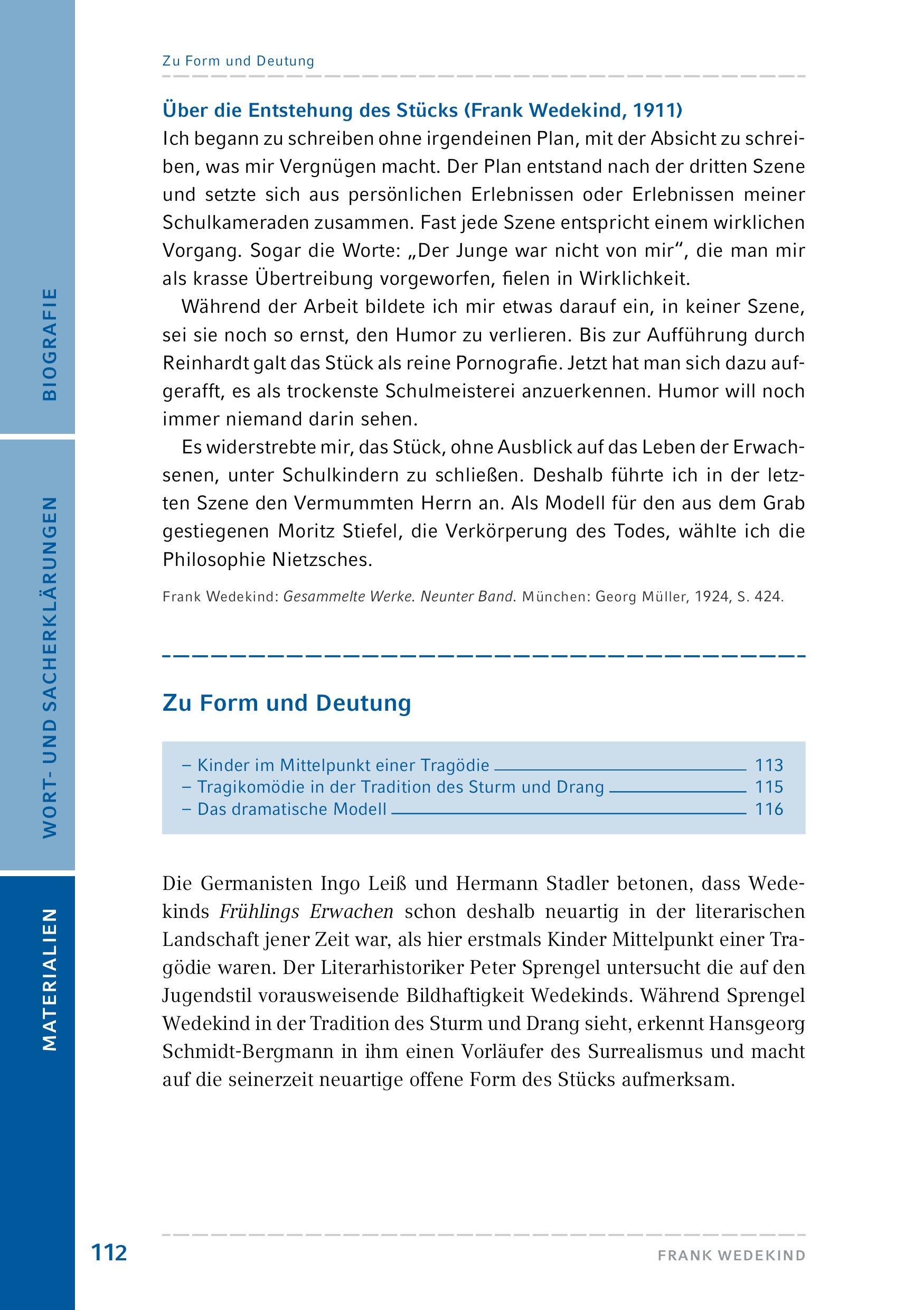 Beispielinhalt (Bild) Frühlings Erwachen.