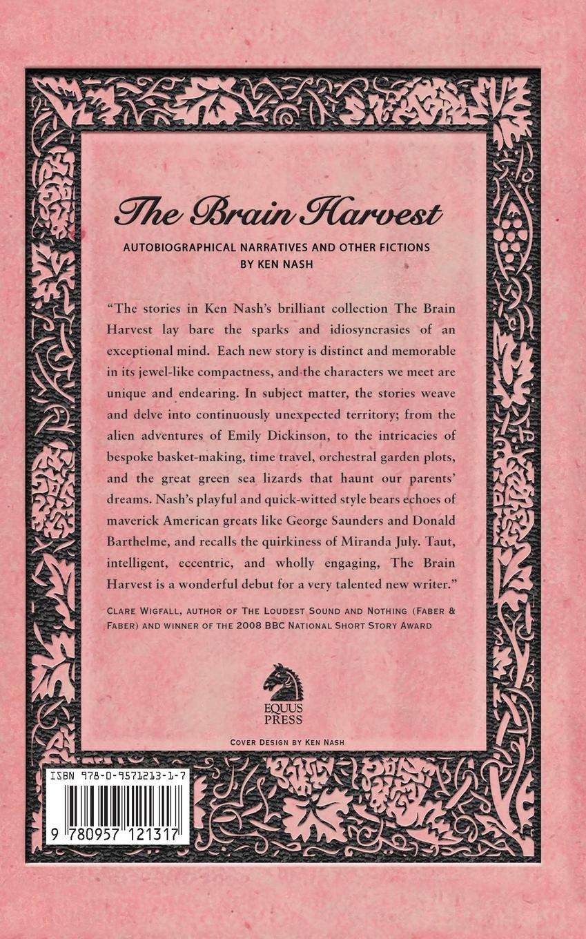 Rückseitencover The Brain Harvest