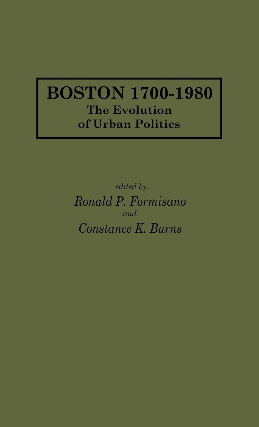 Vorderes Coverbild Boston 1700-1980