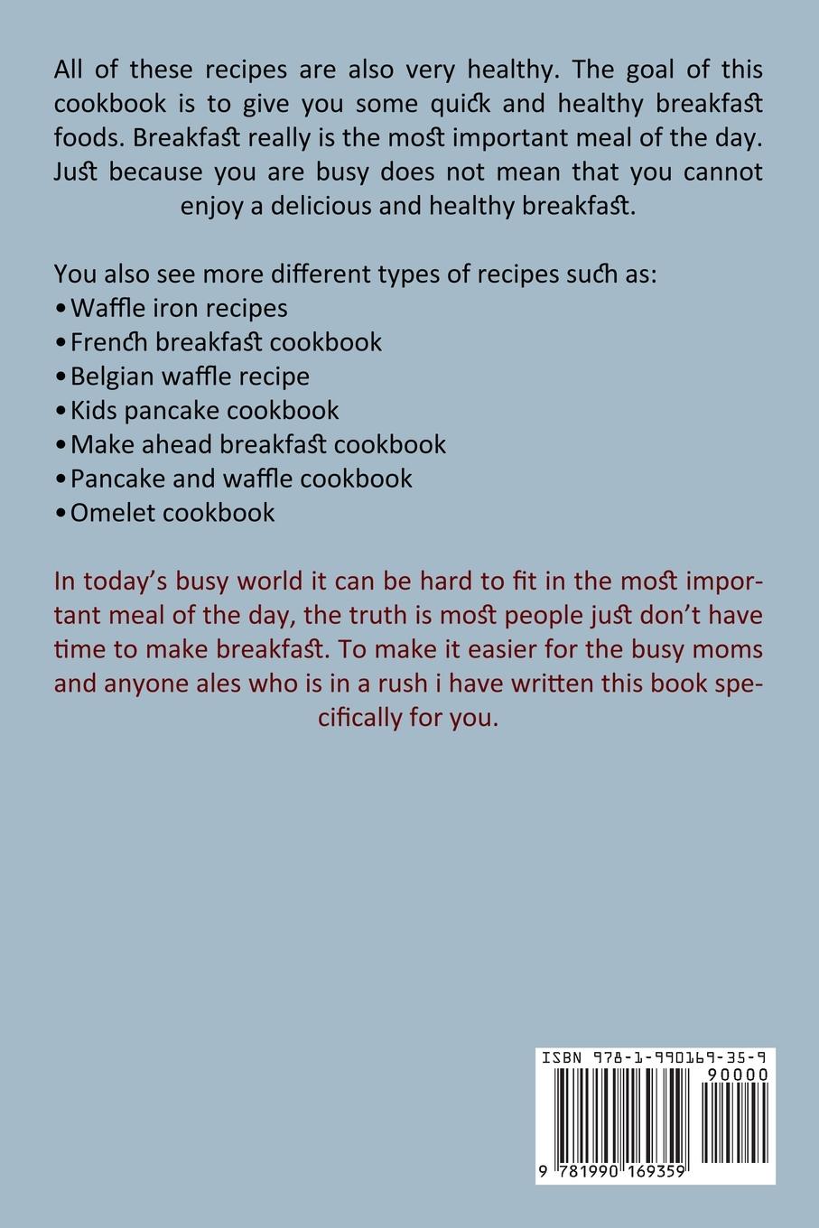 Rückseitencover Breakfast Casseroles