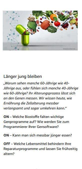 Beispielinhalt (Bild) ON/OFF GESUNDHEIT