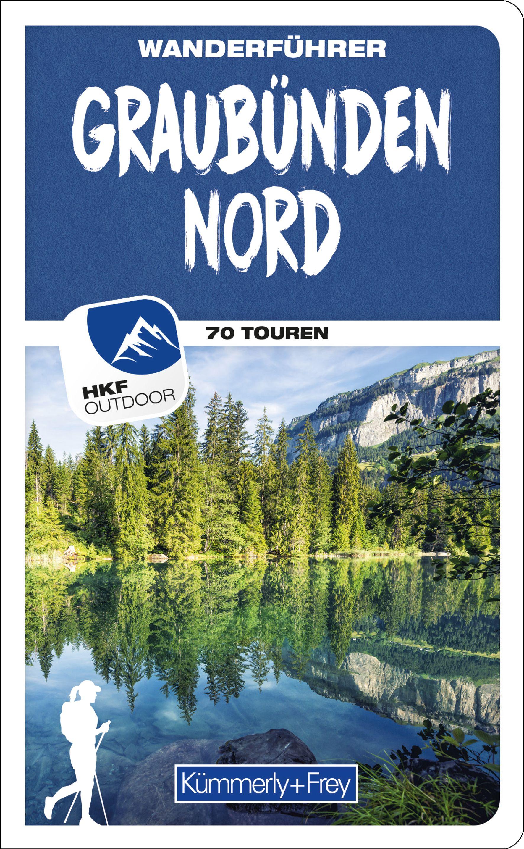 Vorderes Coverbild Graubünden Nord Wanderführer