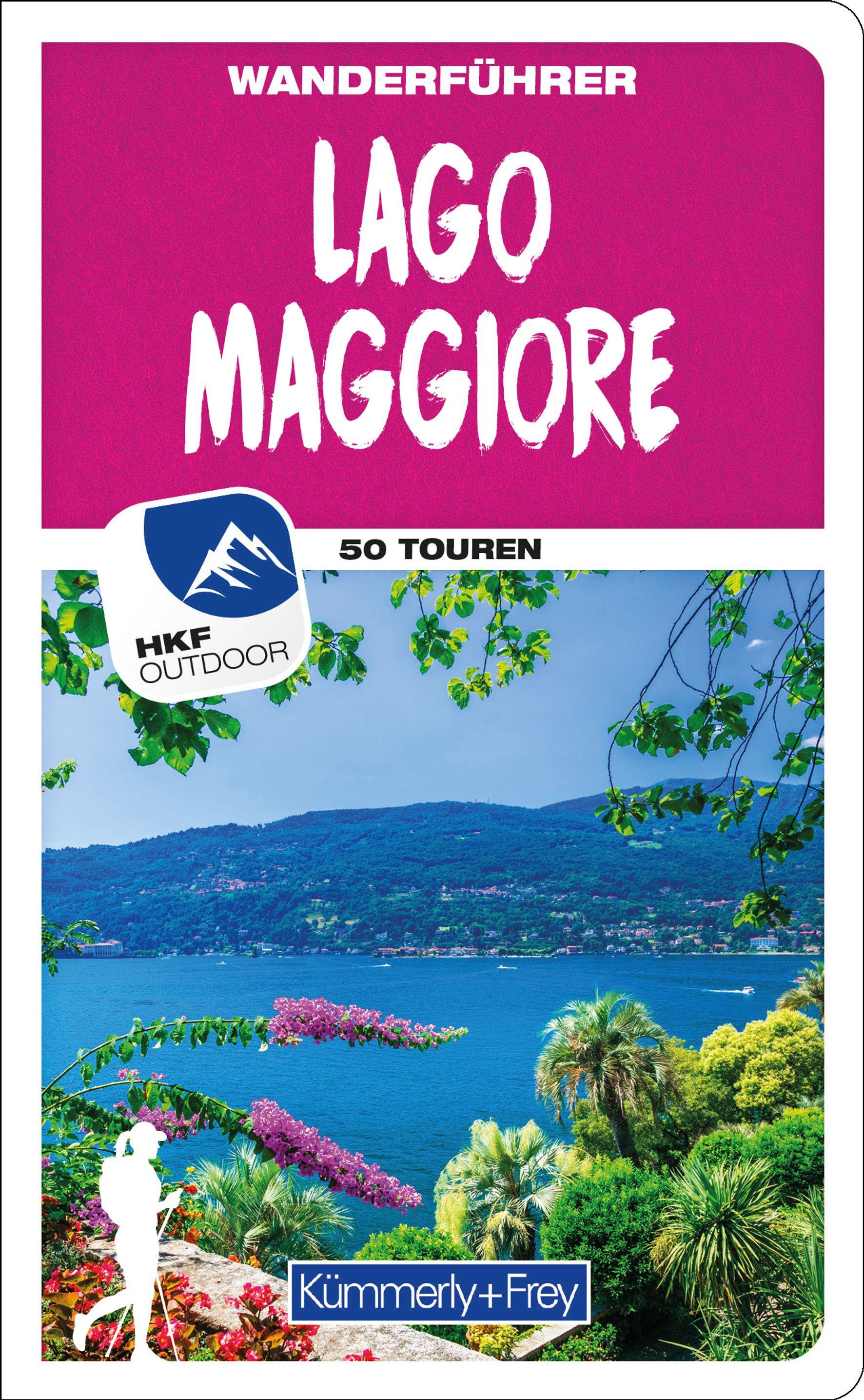 Vorderes Coverbild Kümmerly+Frey Wanderführer Lago Maggiore