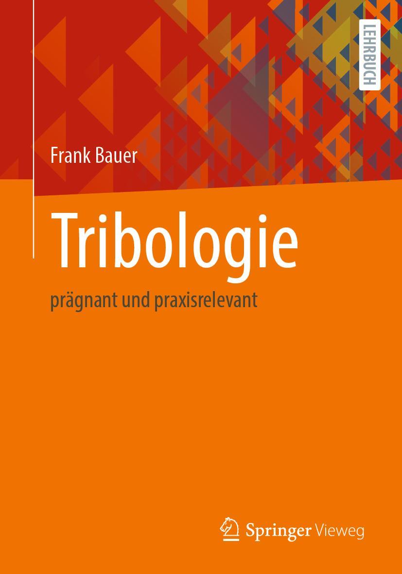 Vorderes Coverbild Tribologie