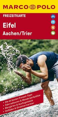 Vorderes Coverbild MARCO POLO Freizeitkarte 25 Eifel, Aachen, Trier 1:120.000