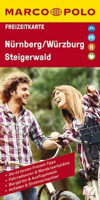 Vorderes Coverbild MARCO POLO Freizeitkarte 33 Nürnberg, Würzburg, Steigerwald 1:100.000