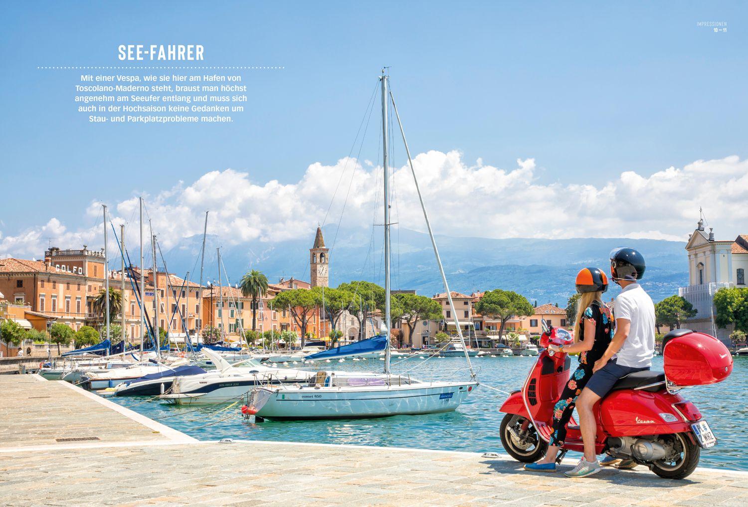 Beispielinhalt (Bild) DUMONT Bildatlas Gardasee