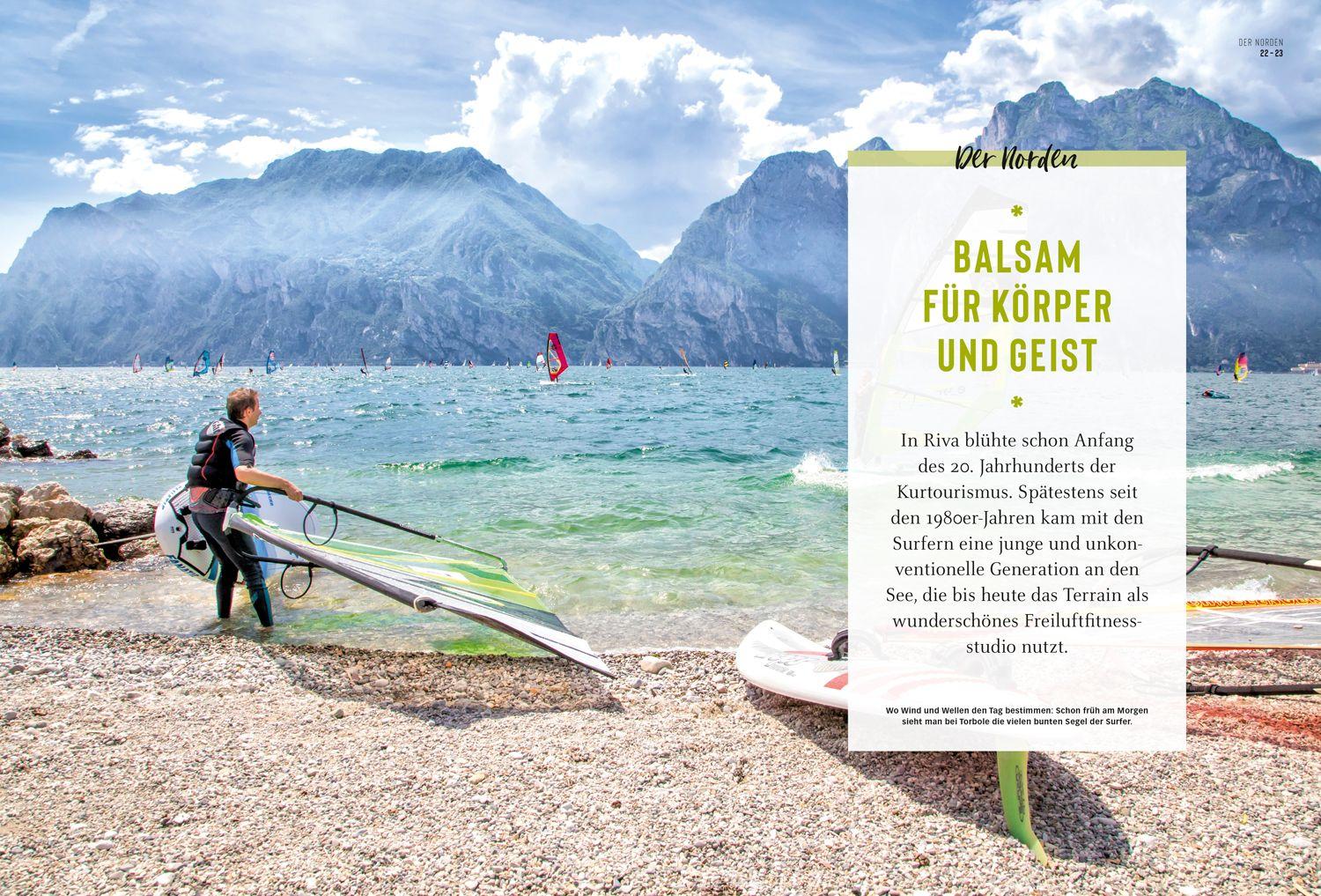 Beispielinhalt (Bild) DUMONT Bildatlas Gardasee