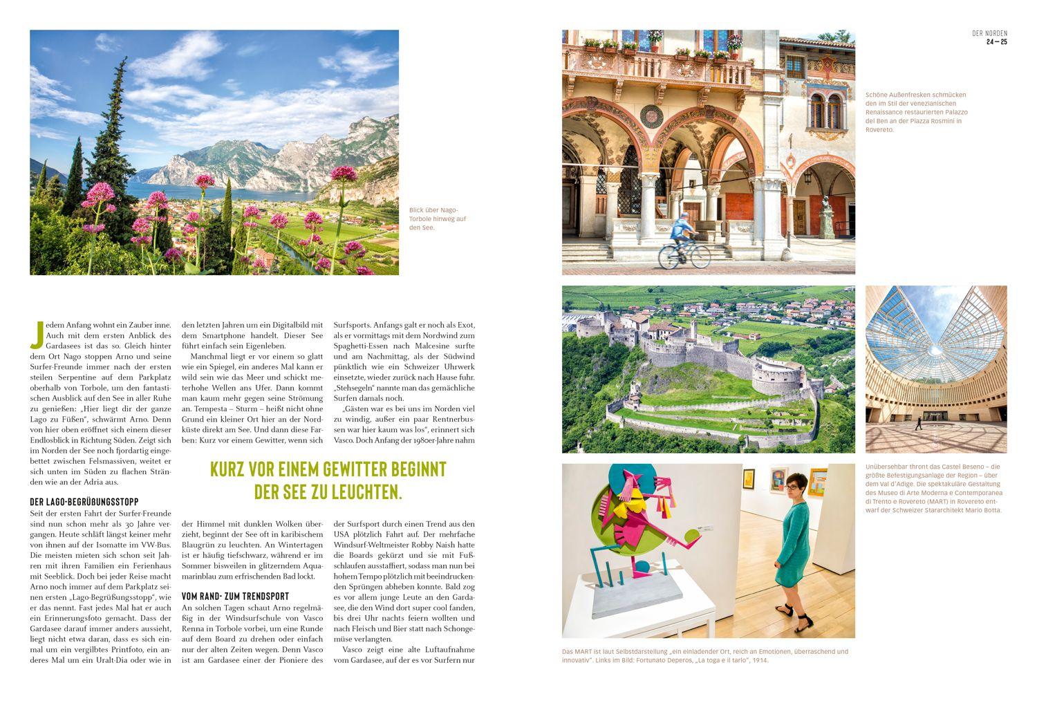 Beispielinhalt (Bild) DUMONT Bildatlas Gardasee