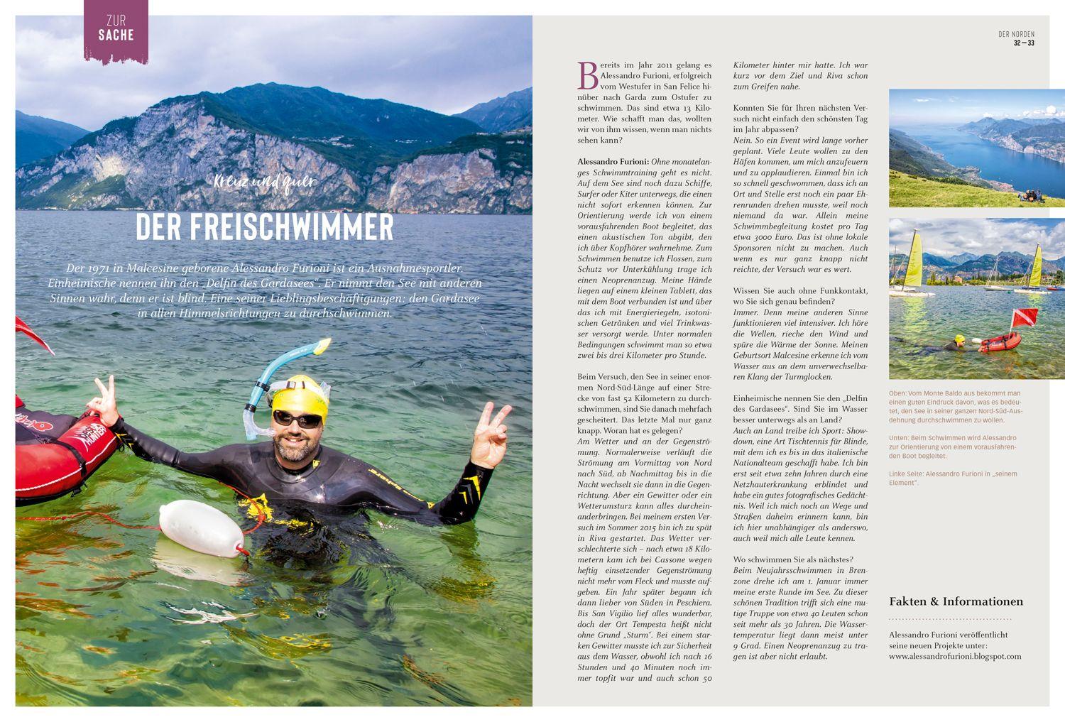 Beispielinhalt (Bild) DUMONT Bildatlas Gardasee