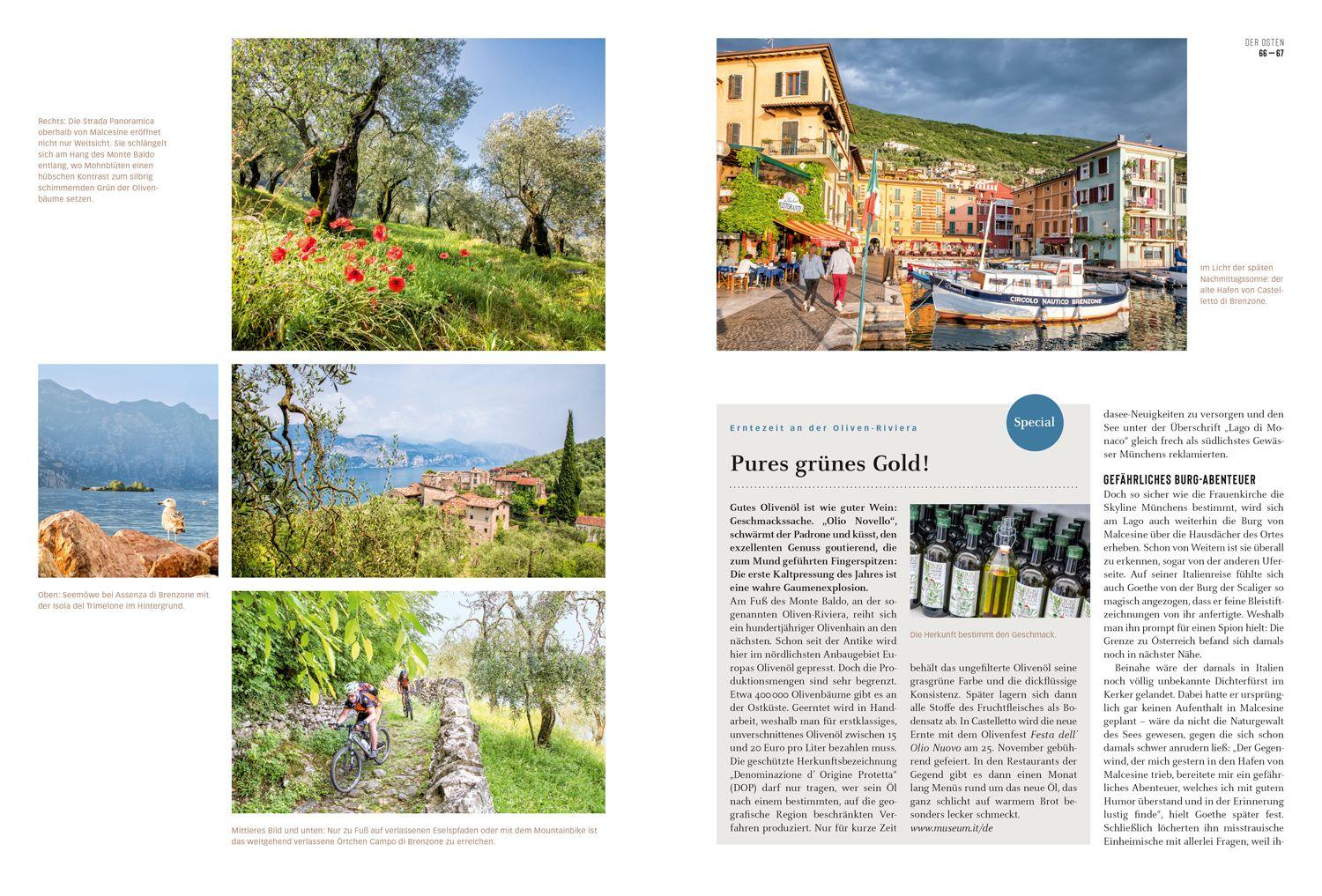 Beispielinhalt (Bild) DUMONT Bildatlas Gardasee