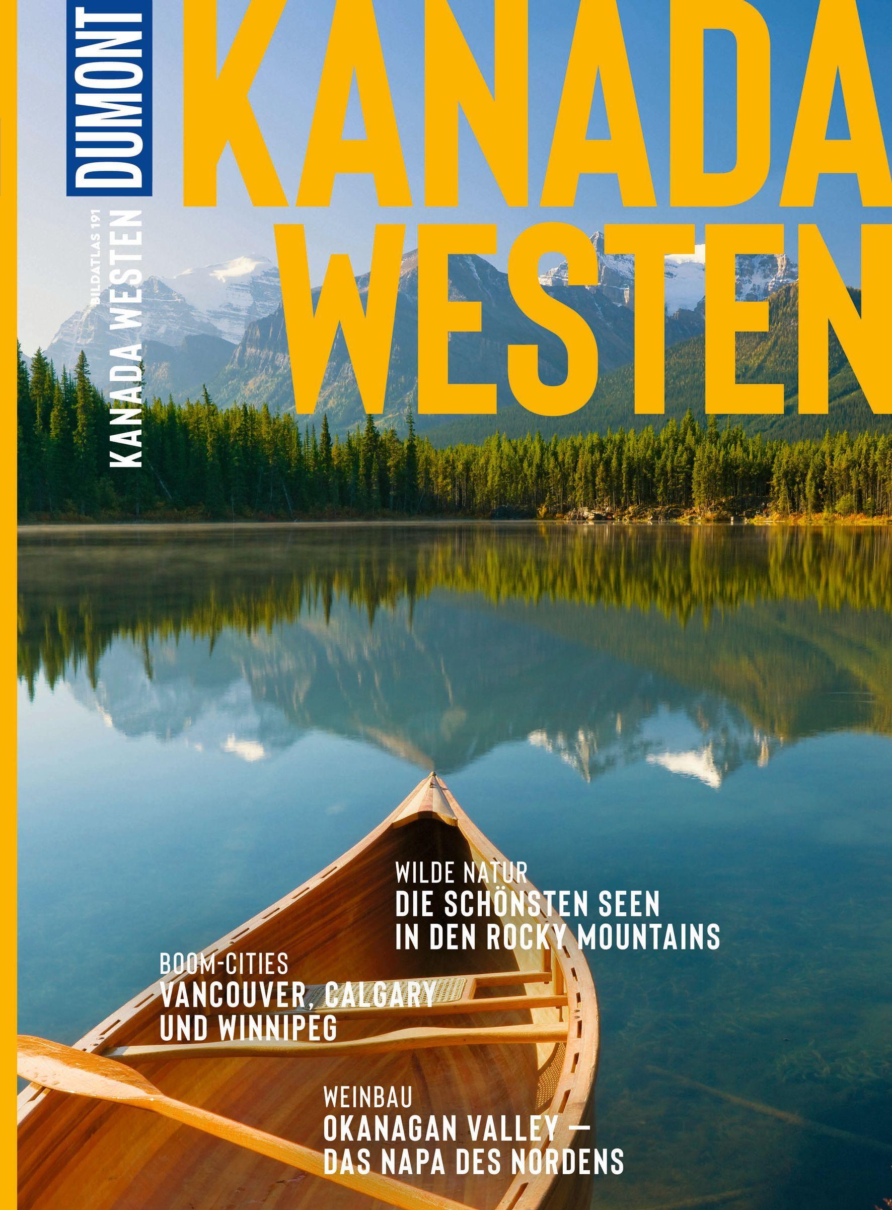 Vorderes Coverbild DuMont Bildatlas Kanada Westen
