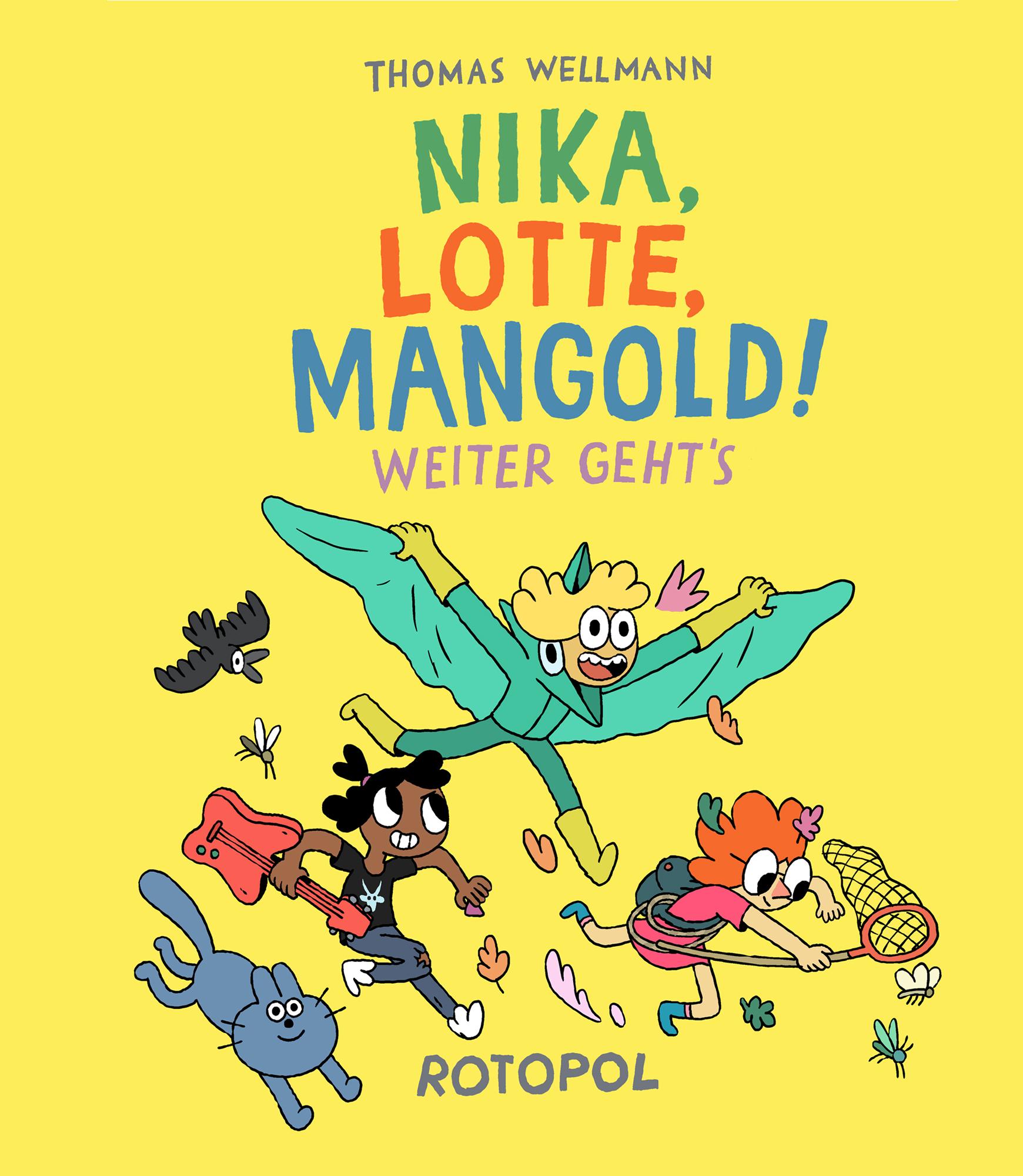 Vorderes Coverbild Nika, Lotte, Mangold!
