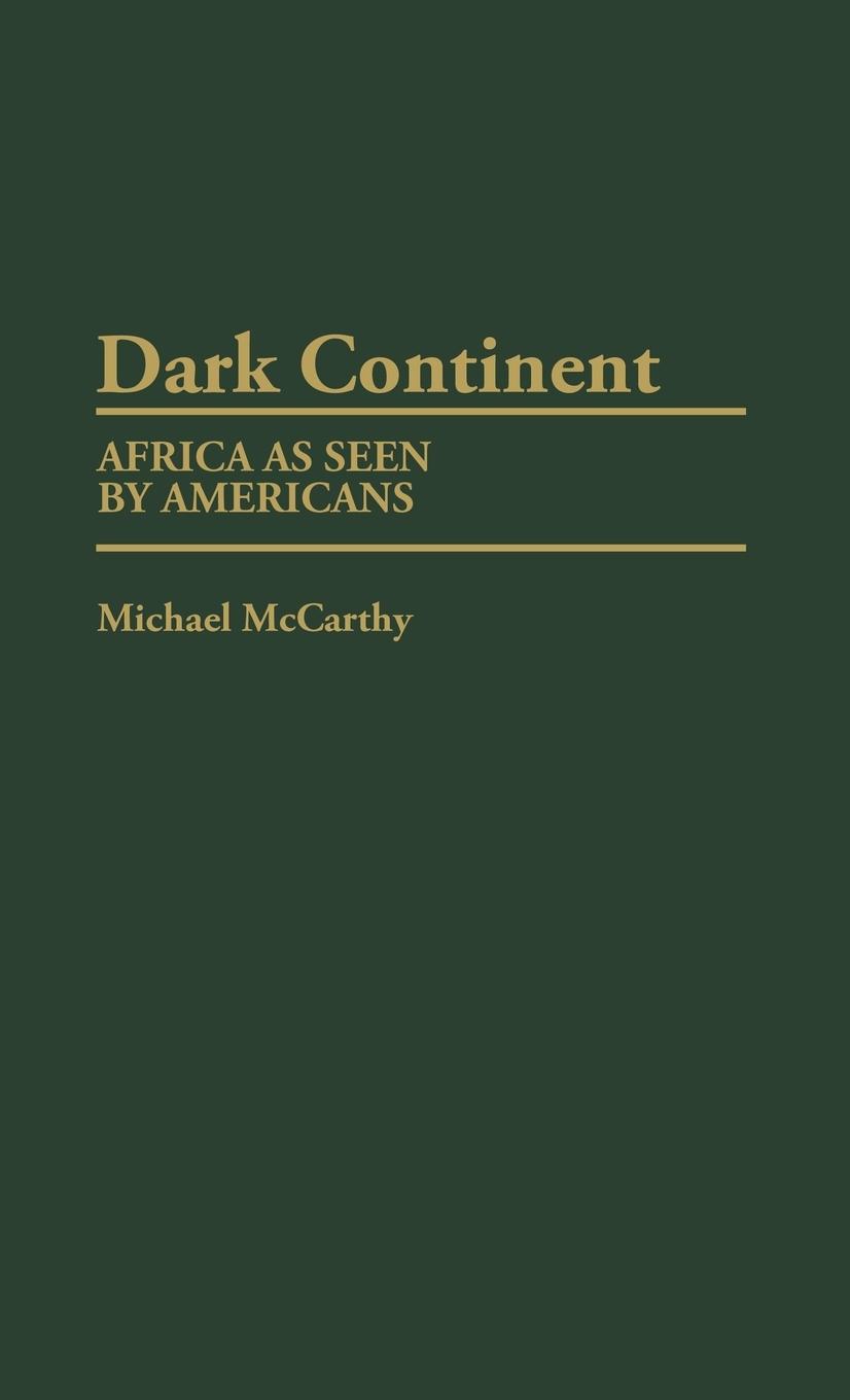 Vorderes Coverbild Dark Continent