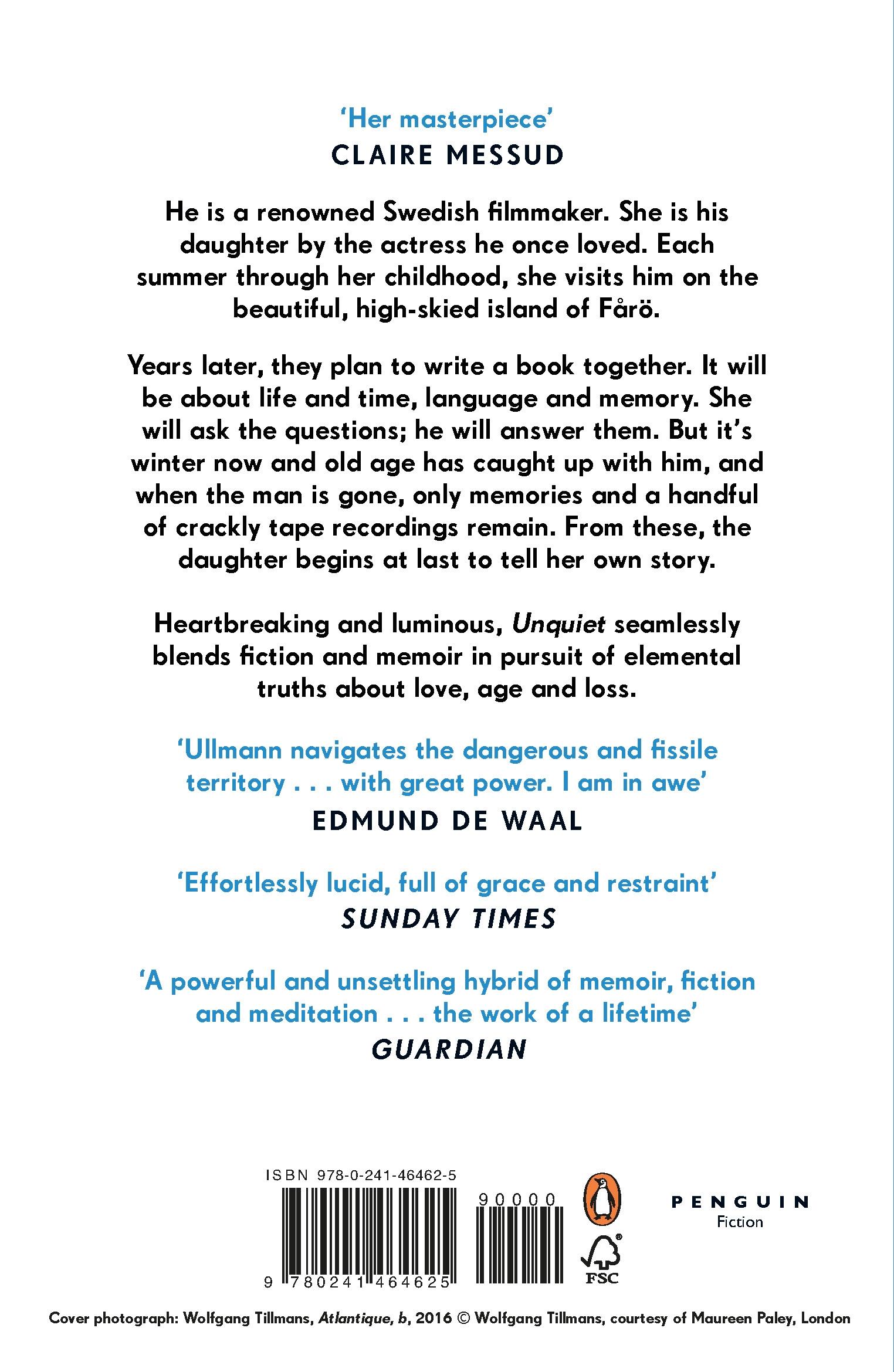 Rückseitencover Unquiet