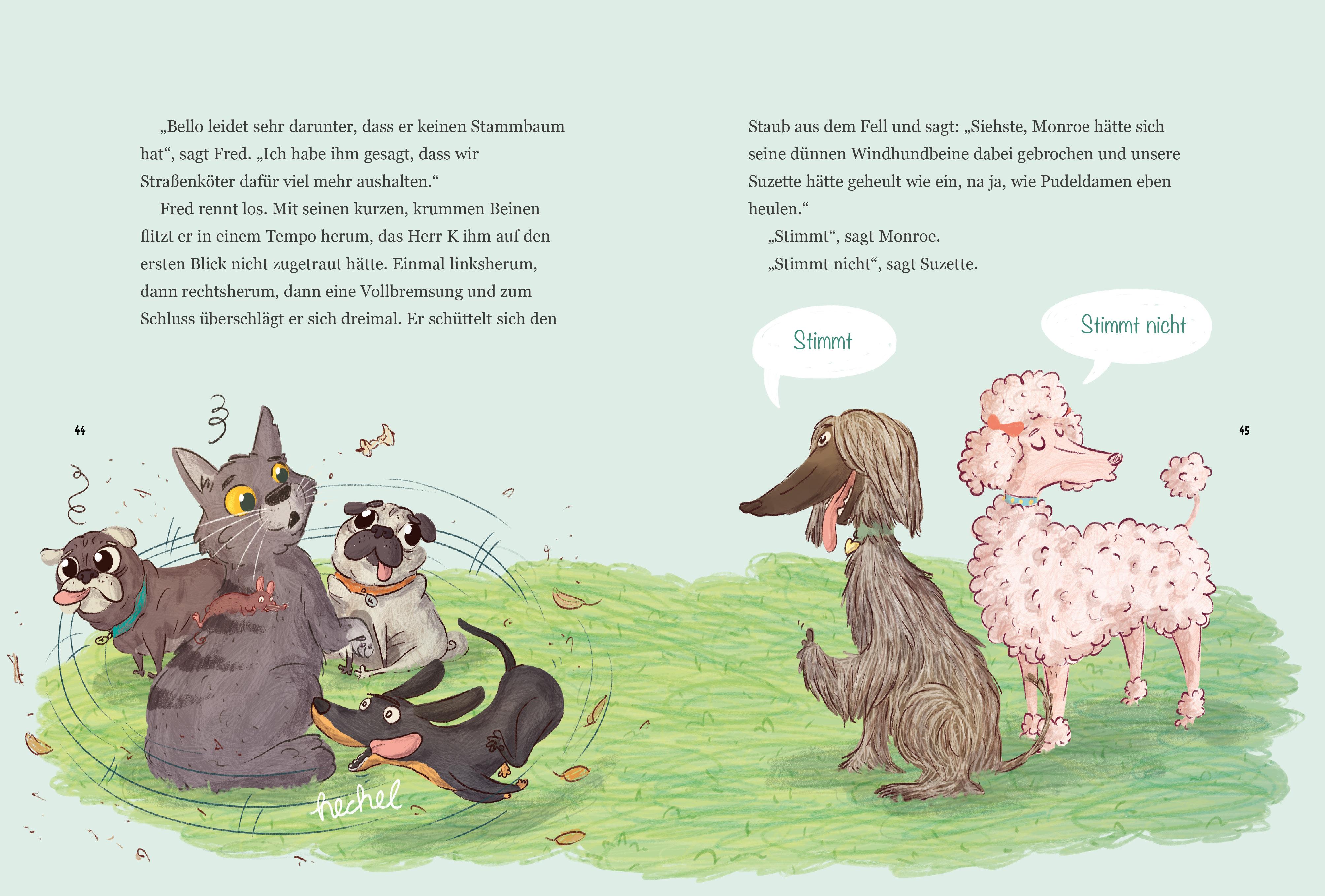 Beispielinhalt (Bild) Herr K macht Wiau