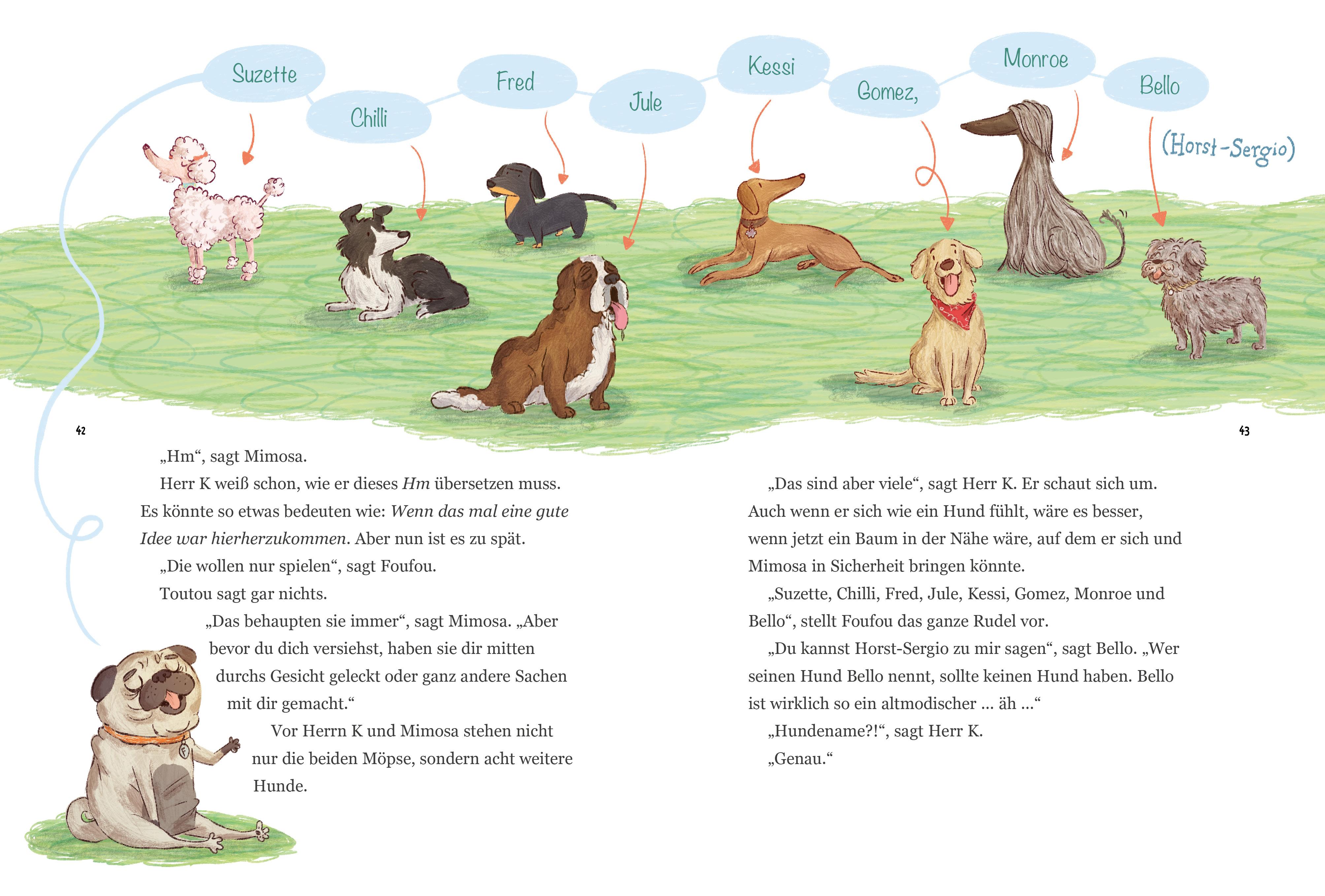 Beispielinhalt (Bild) Herr K macht Wiau