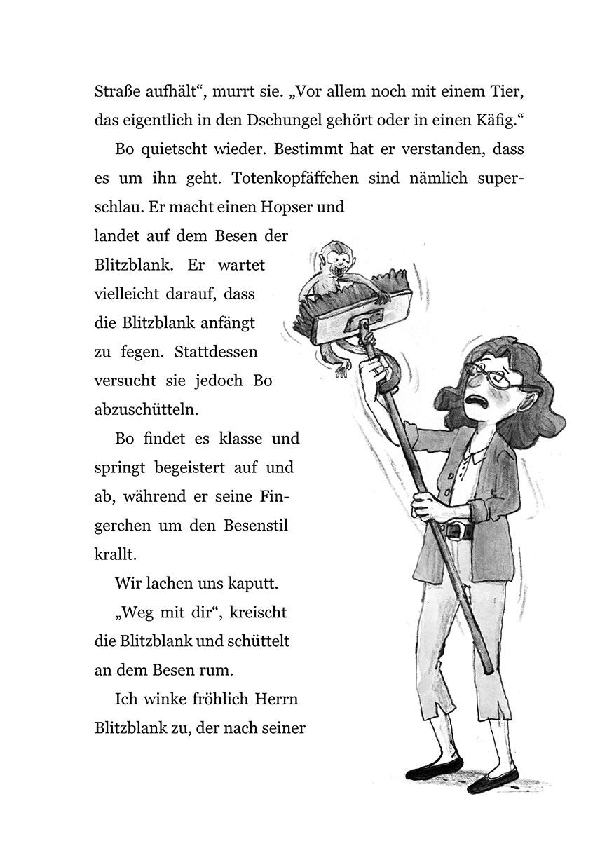 Beispielinhalt (Bild) Mia und die aus der 19 - Alpaka-Zirkus