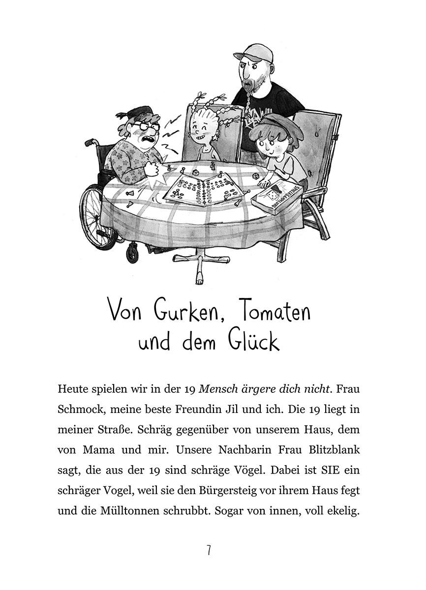 Beispielinhalt (Bild) Mia und die aus der 19 - Alpaka-Zirkus