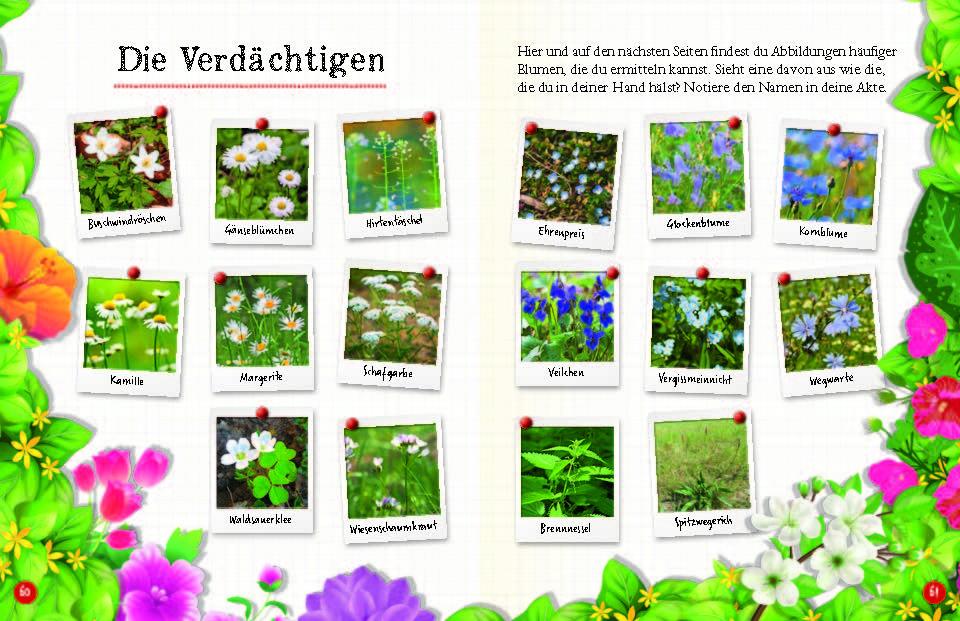 Beispielinhalt (Bild) Flora & Leo. Mein erstes Herbarium