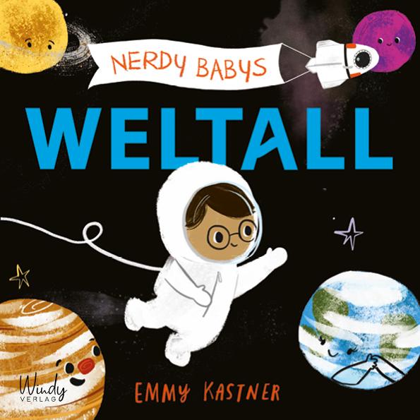 Vorderes Coverbild Nerdy Babys - Weltall