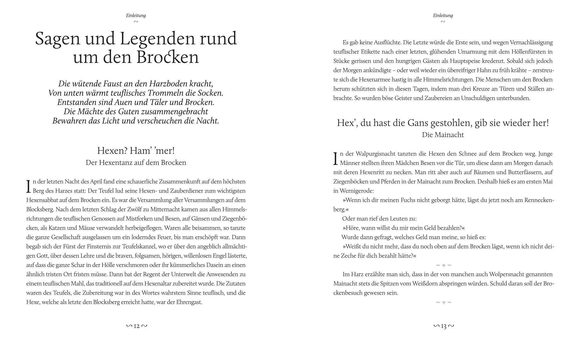 Beispielinhalt (Bild) Harz und Kyffhäuser - Sagen und Legenden
