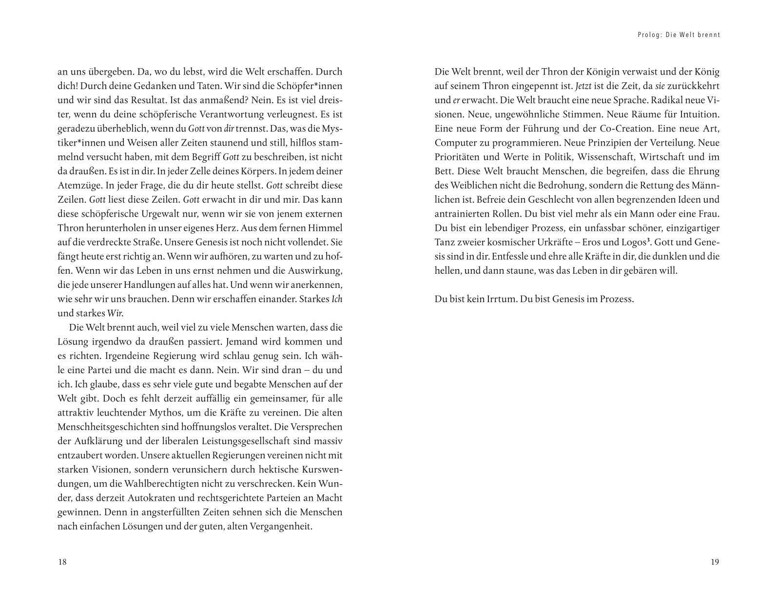 Beispielinhalt (Bild) Genesis