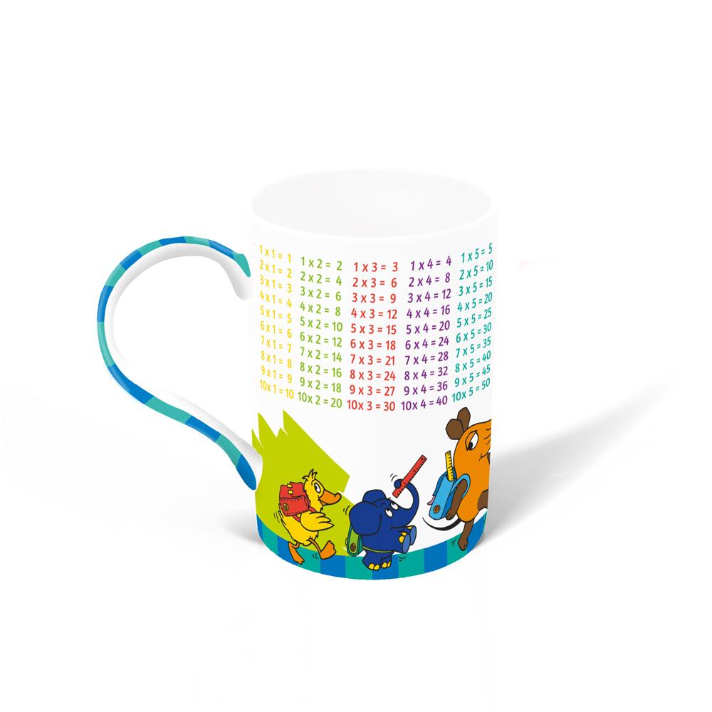 Vorderes Coverbild Trötsch Die Maus Lieblingstasse Lerntasse 1X1 Die Maus