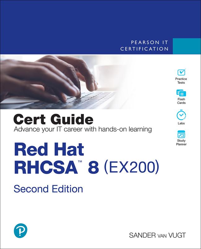 Vorderes Coverbild Red Hat Rhcsa 8 Cert Guide