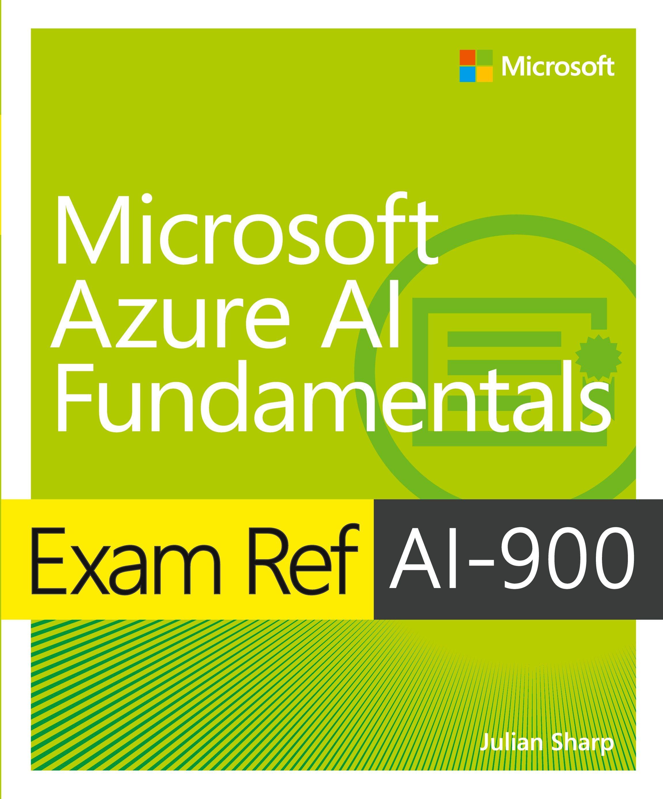 Vorderes Coverbild Exam Ref AI-900 Microsoft Azure AI Fundamentals
