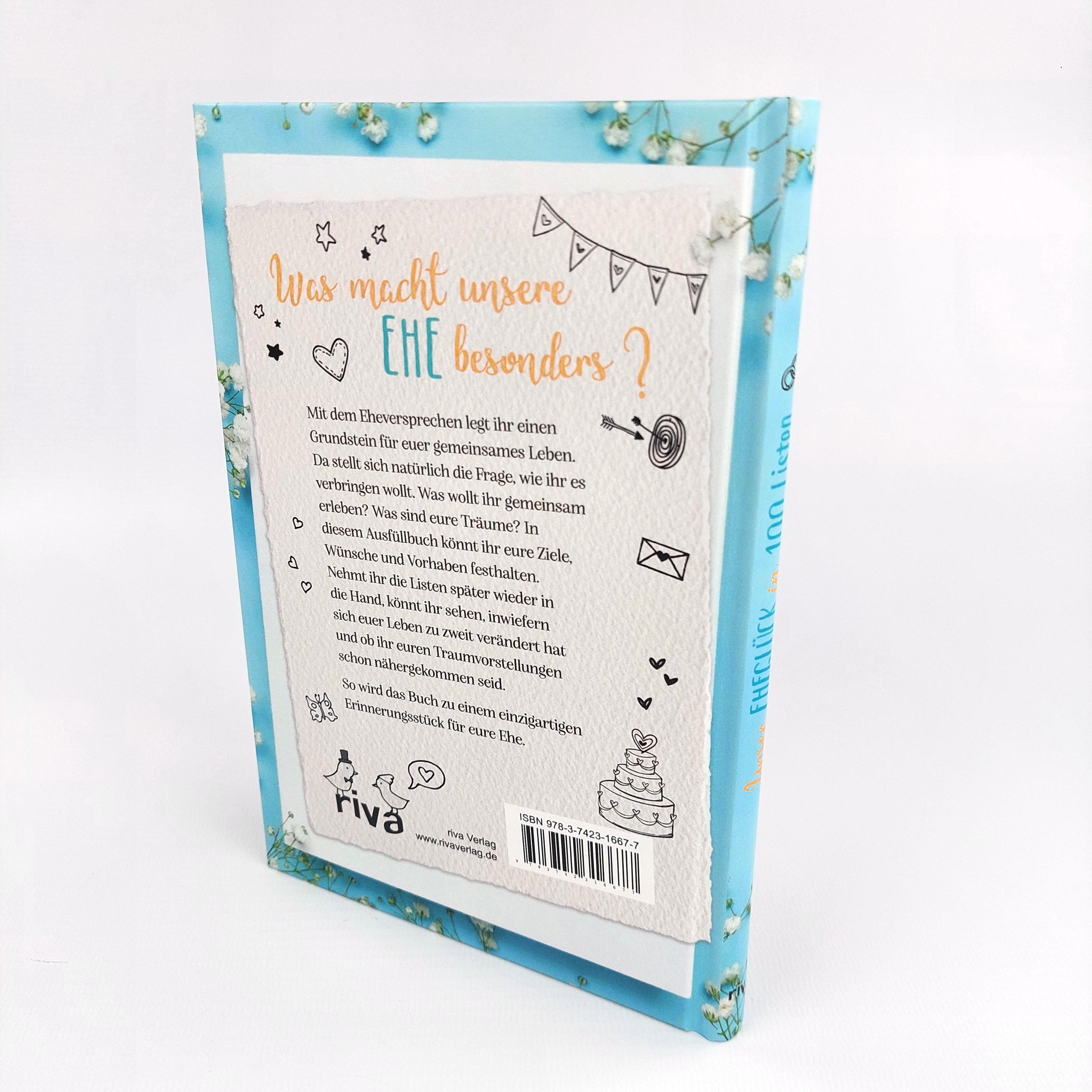 Beispielinhalt (Bild) Unser Eheglück in 100 Listen