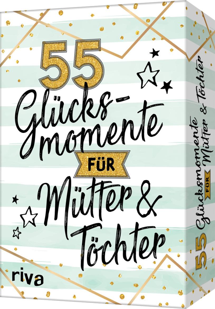 Vorderes Coverbild 55 Glücksmomente für Mütter und Töchter