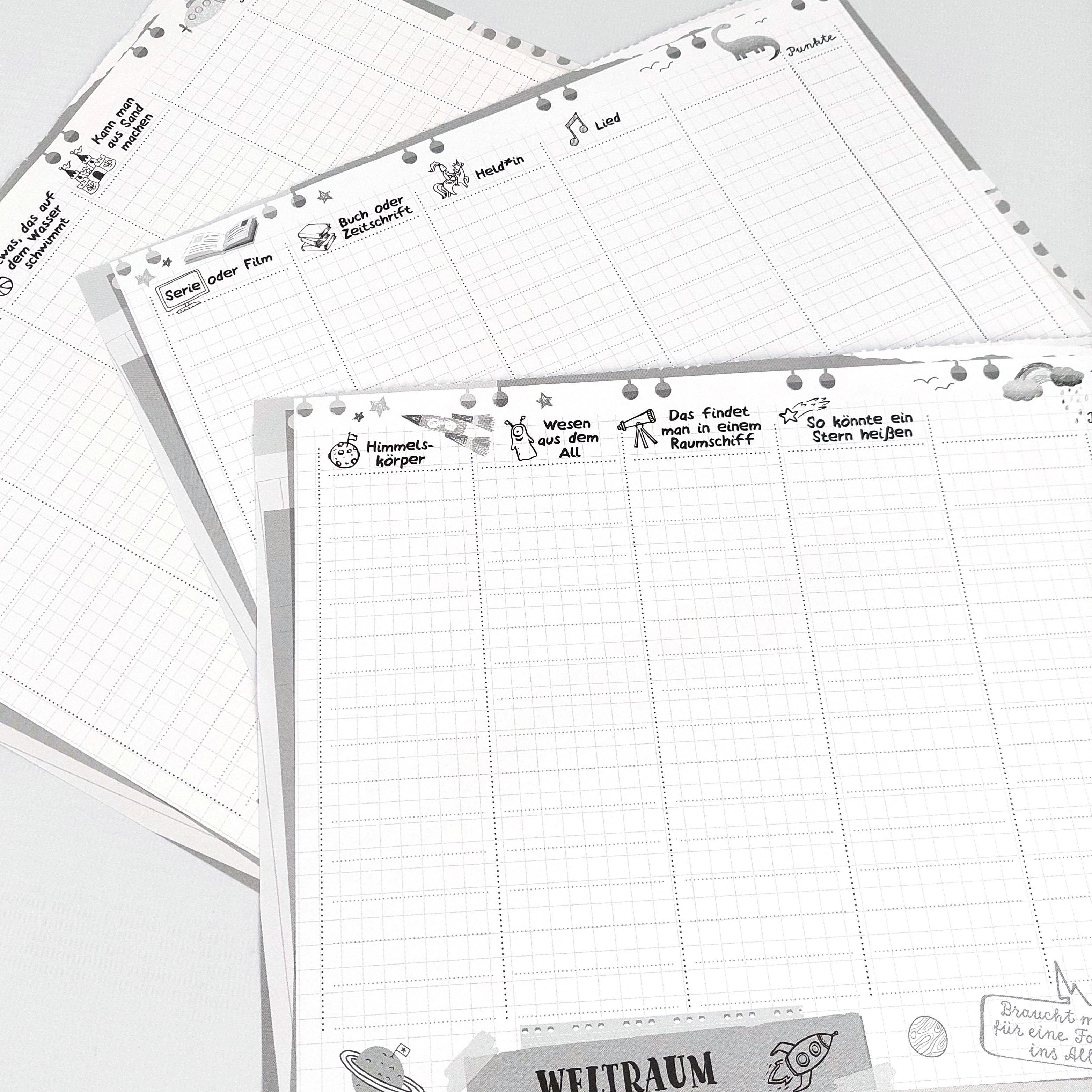 Beispielinhalt (Bild) Statt Land Fluss für Kinder