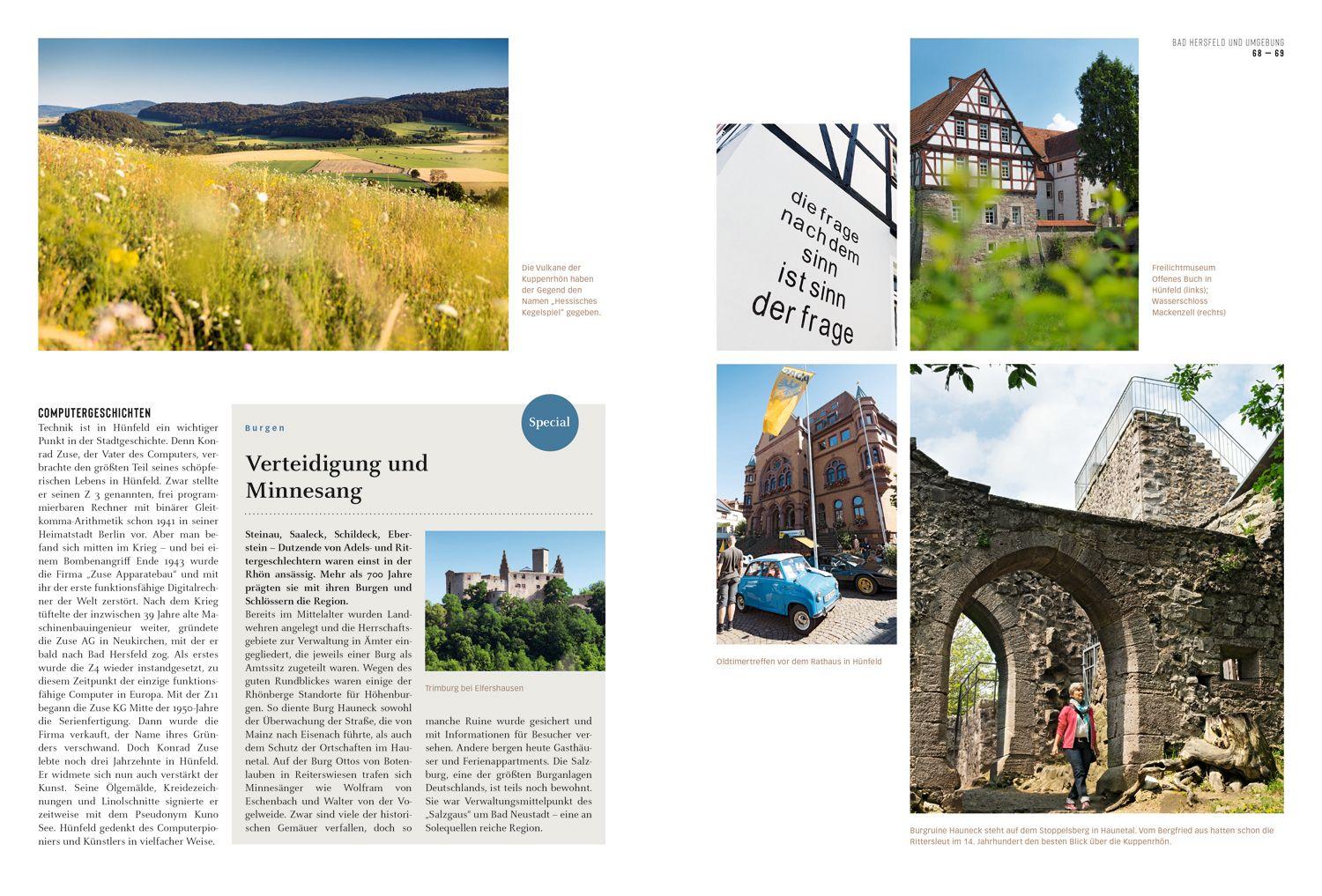 Beispielinhalt (Bild) DuMont Bildatlas Rhön