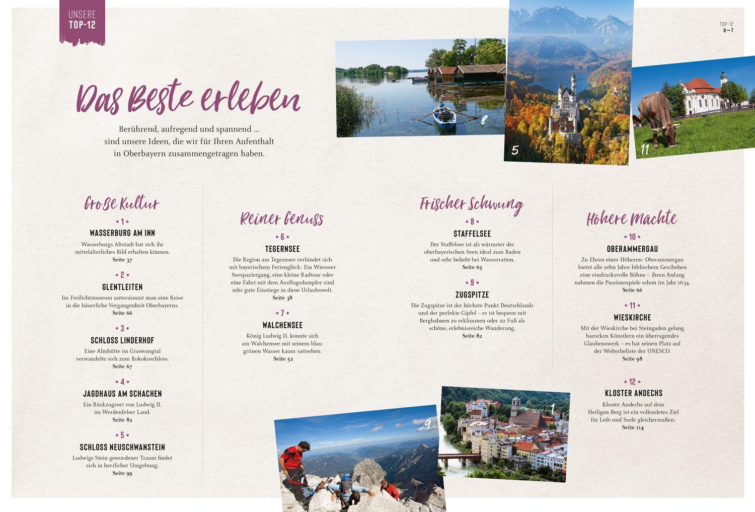 Beispielinhalt (Bild) DuMont Bildatlas Oberbayern
