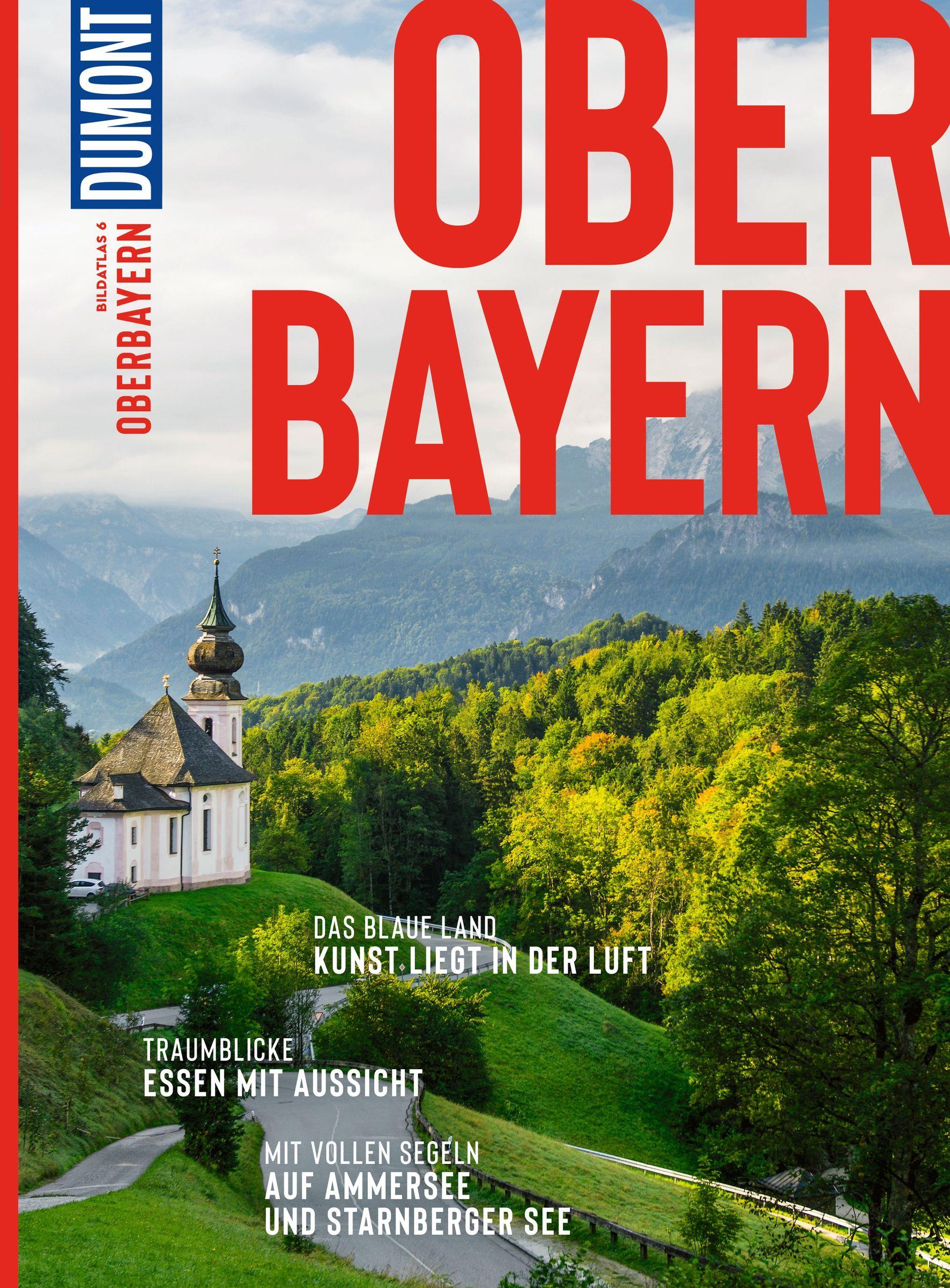 Vorderes Coverbild DuMont Bildatlas Oberbayern