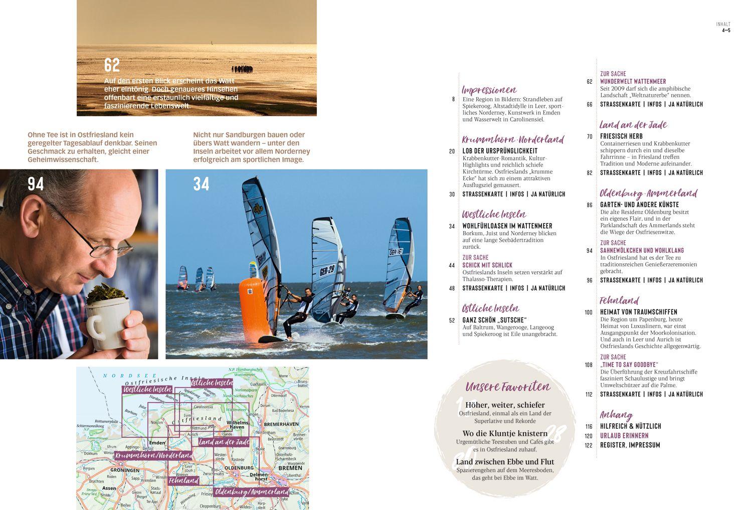 Beispielinhalt (Bild) DUMONT Bildatlas Ostfriesland