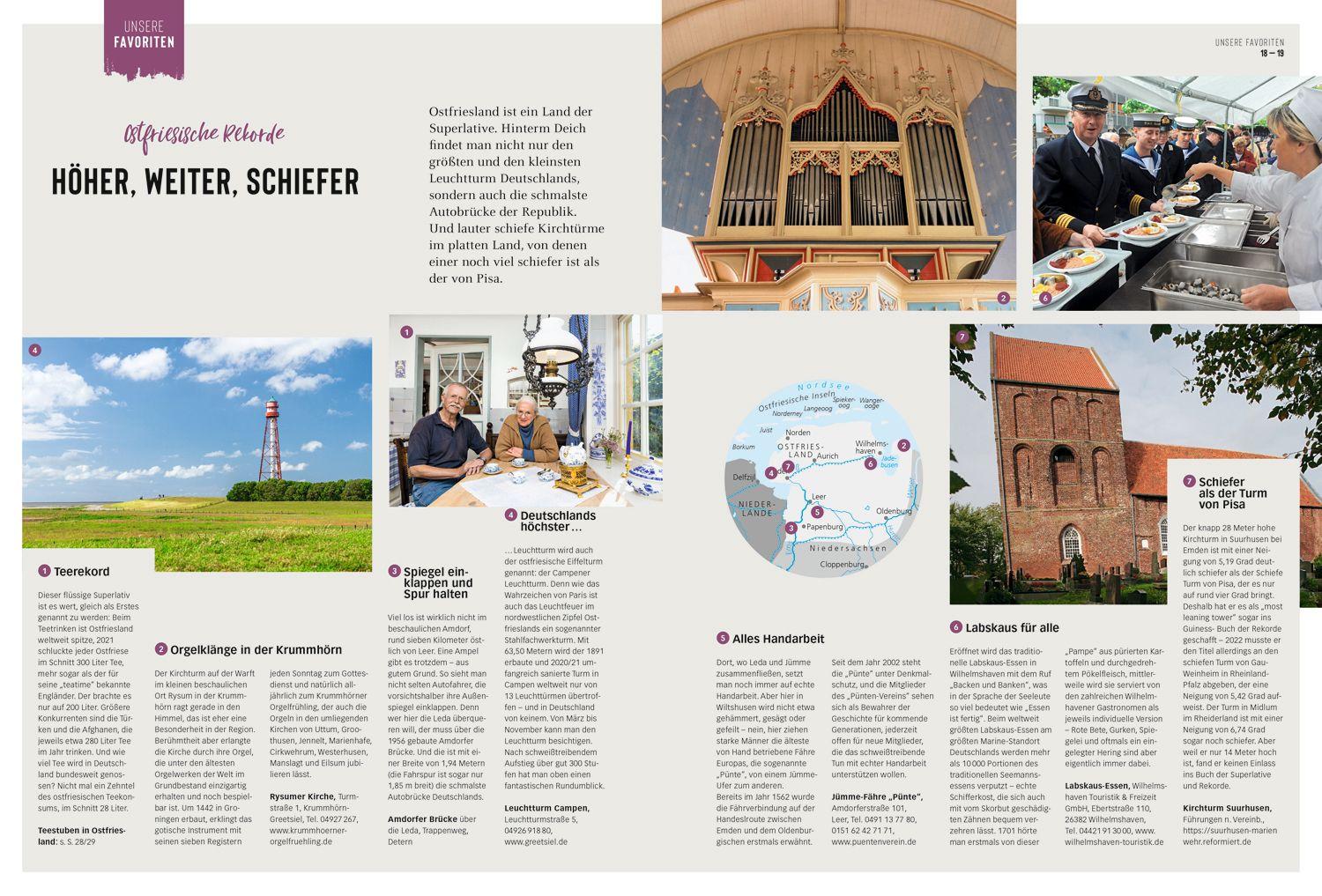Beispielinhalt (Bild) DUMONT Bildatlas Ostfriesland
