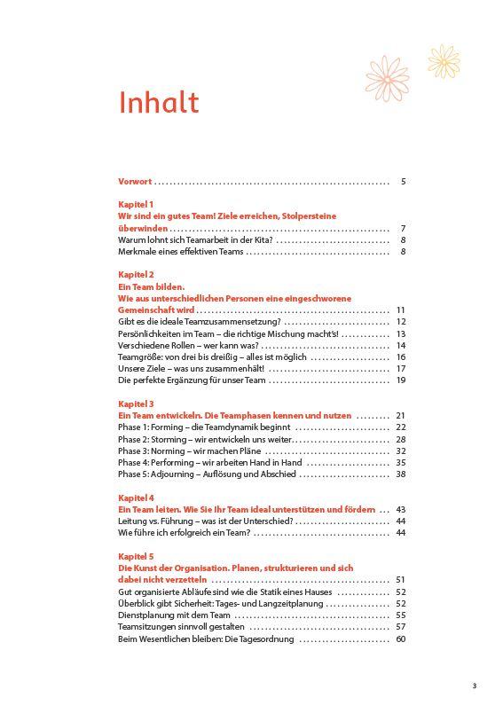 Beispielinhalt (Bild) Teamentwicklung in der Kita