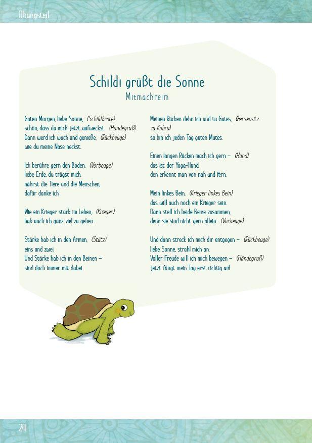Beispielinhalt (Bild) Schildi Schildkröte greift zu