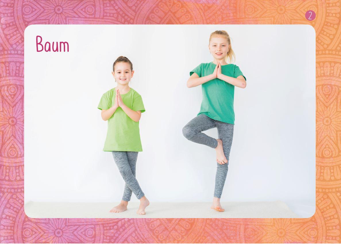 Beispielinhalt (Bild) Schildi Schildkröte macht Yoga