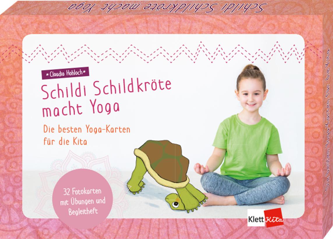 Vorderes Coverbild Schildi Schildkröte macht Yoga